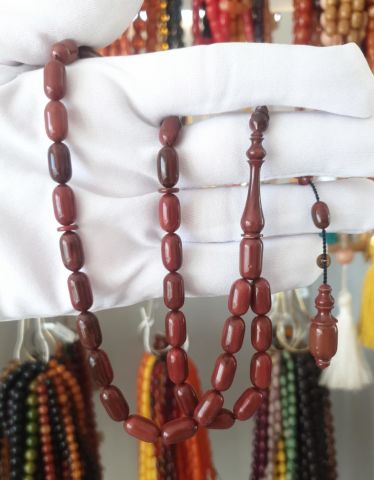 YENİ ÇEKO KATALİN KEHRİBAR TESBİH