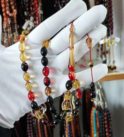 ATEŞ-İ SIKMA BEYZİ MODEL Siyah Sarı Kırmızı - BEYZİ