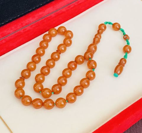 ESKİ MALZEME ALMAN SIKMA KHERİBAR TESBİH KÜRE MODEL